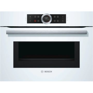 BOSCH Cuptor electric incorporabil compact BOSCH CMG633BW1, microunde, 6 functii, 900 W, 45 l , Alb