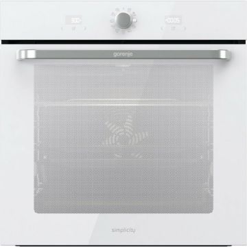 Gorenje Cuptor incorporabil Gorenje BOS67371SYW, Electric, Multifunctional, 77 L, Clasa A, Hydrolytic, Steaming, Defrost function, Grill, Display, AirFry, Alb