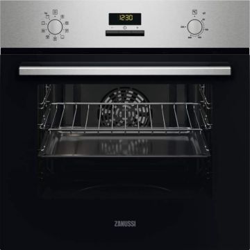 zanussi Zanussi ZOHEE2X2 Cuptor incorporabil, 65 l, Clasa energetica A, FanCook, 2090 W, Gratar, Argintiu