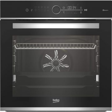 Cuptor incorporabil Beko BBIM13400XMPSEW, 12 programe, 72 l, Electric, Curatare pirolitica, 3D Cooking, Negru