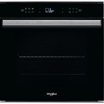 Cuptor incorporabil electric WHIRLPOOL W6 OM4 4S1 H BL, A+, Autocuratare Hidrolitica, 73 l, negru