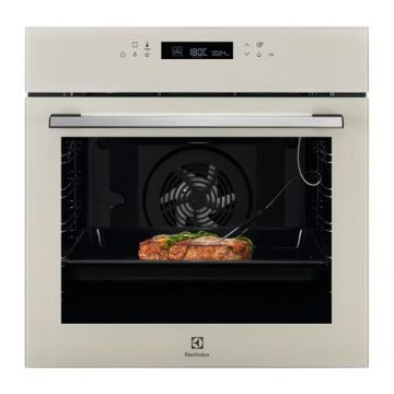 Cuptor incorporabil Electrolux LOE7C31S, 72 L, Autocuratare catalitica, SenseCook, Grill, Afisaj digital, Control touch, Clasa A+ (Bej)